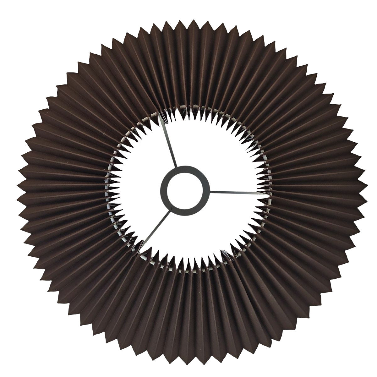 Anya Pleated Empire Shade - Small Espresso  - Bulk Buy Qty 5