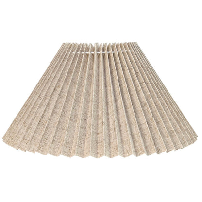 Anya Pleated Empire Shade - Medium Natural