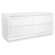 Balmain 4 Drawer Chest - White