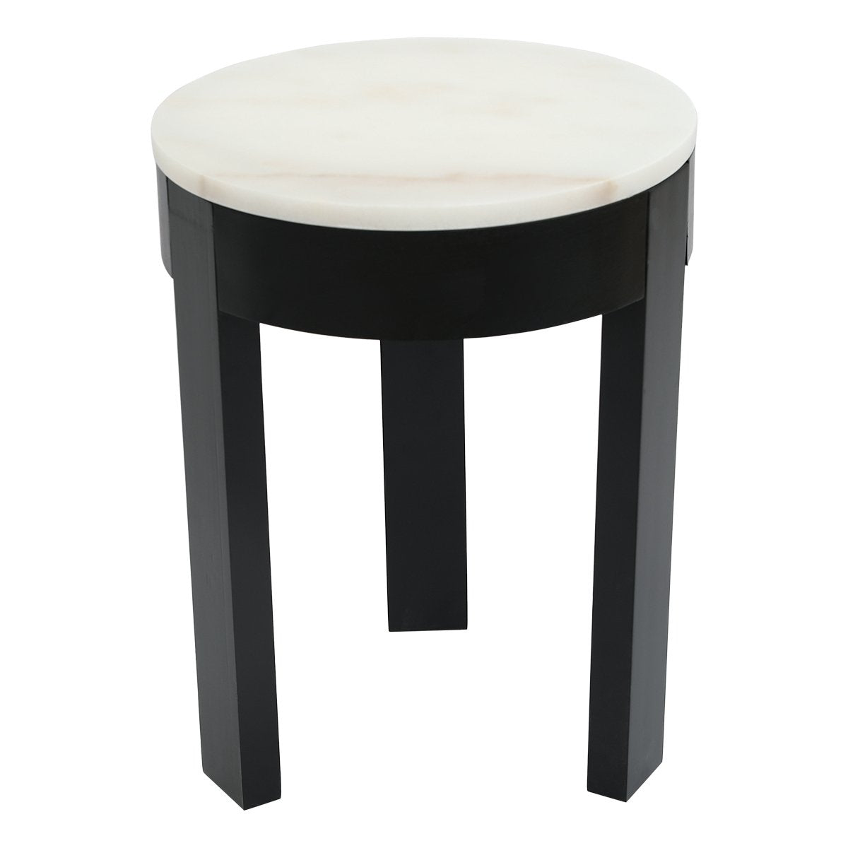 Oliver Marble Side Table - Small Black