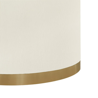 Eli Round Dining Table - 1.2m Ivory