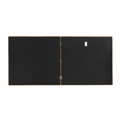 Bronx 277x130cm Queen Bedhead - Butterscotch