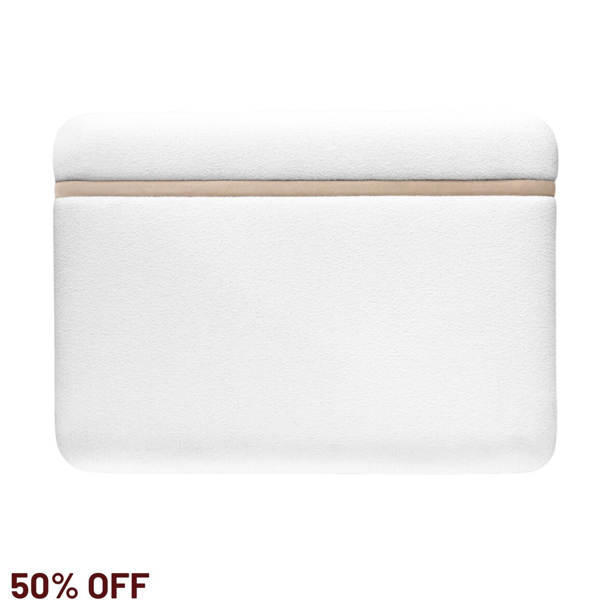 The Curve Queen Bedhead - White Boucle