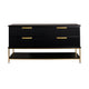 Aimee 4 Drawer Chest - Black