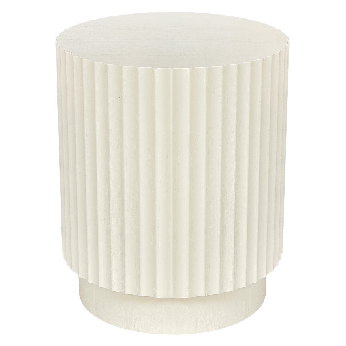 Avery Side Table - Ivory