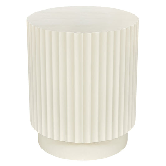 Avery Side Table - Ivory