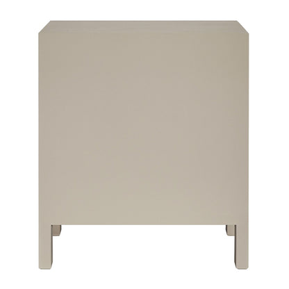 Ariana 67x76cm Bedside Table - Beige
