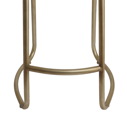 Annie Bar Stool - Mulberry Velvet