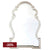 Paloma Wall Mirror - Antique Silver