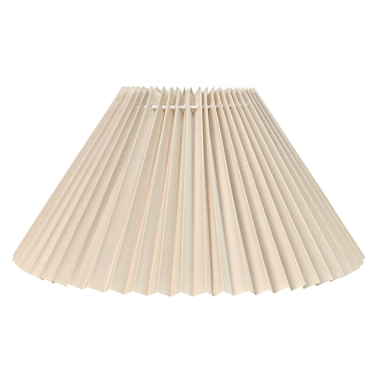 Anya Pleated Empire Shade - Medium Off White