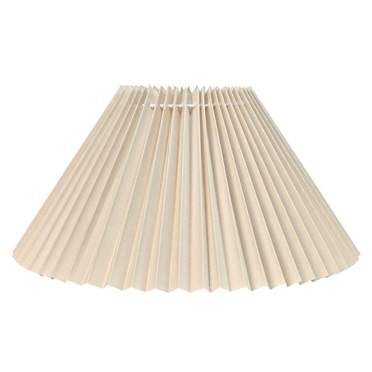Anya Pleated Empire Shade - Medium Off White