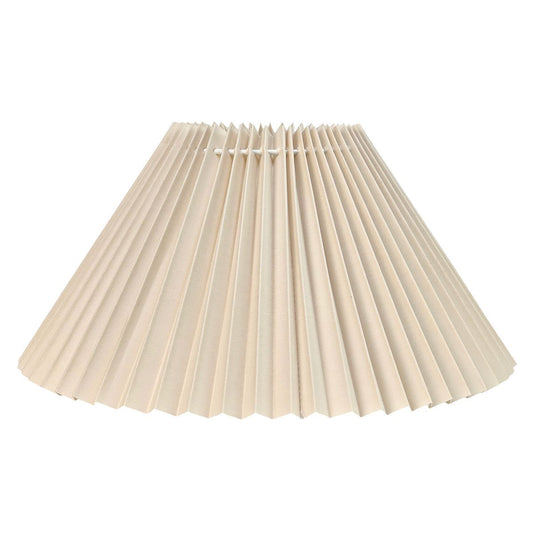 Anya Pleated Empire Shade - Medium Off White