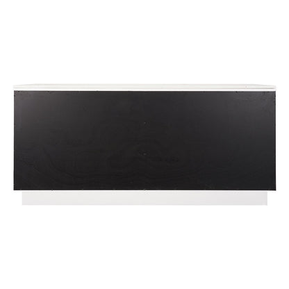 Benedict White Oak Buffet - White Marble