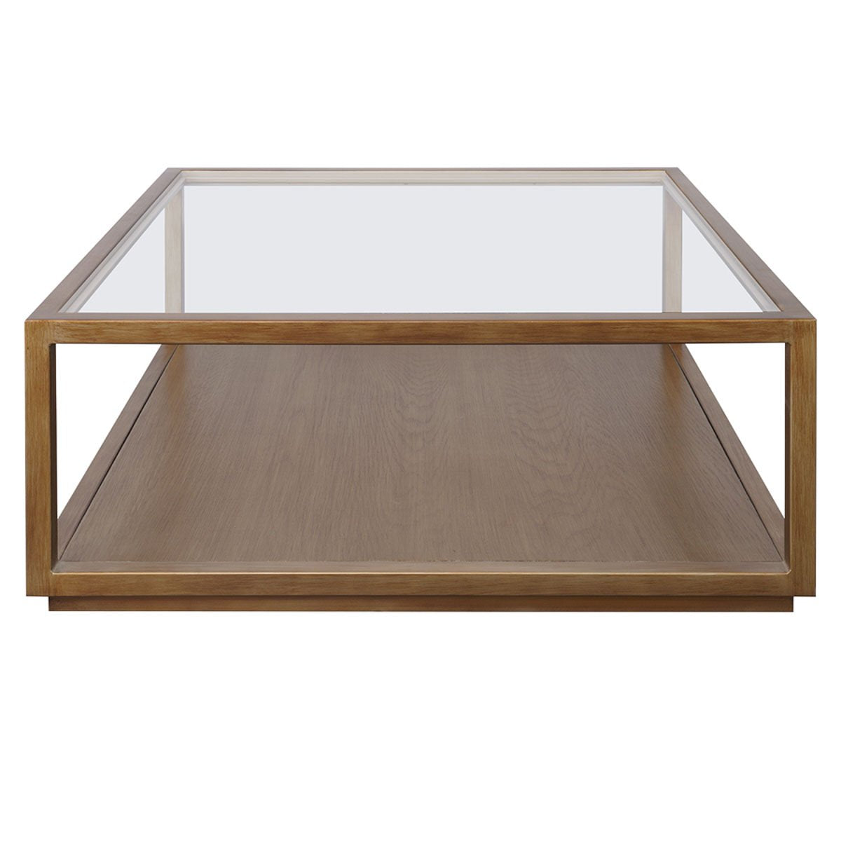 Sadie Square Coffee Table - Antique Gold