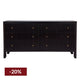 Ariana 6 Drawer Chest - Black