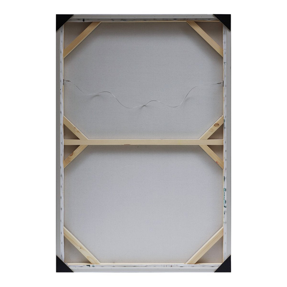 Migration Set of Two Oil on Canvas Painting - Green