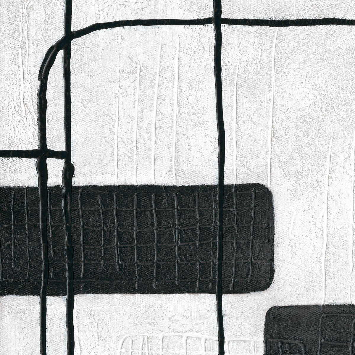 Dark Geometry Series II  90x120cm Canvas Painting