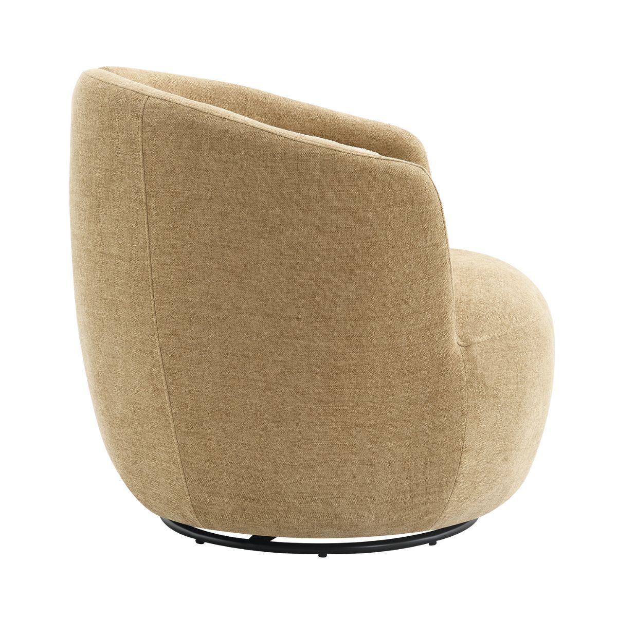 Pasadena Swivel Arm Chair - Camel