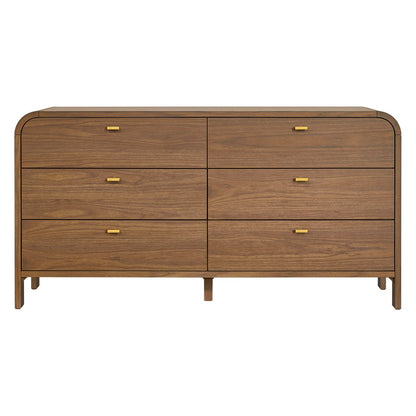 Chisholm 6 Drawer Chest - Walnut