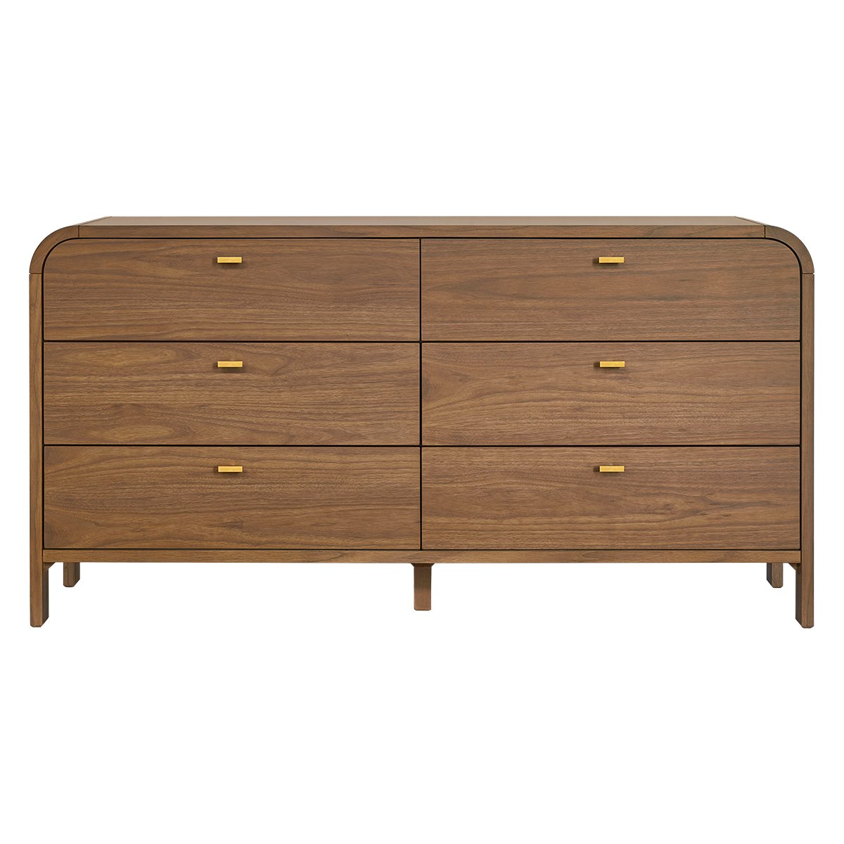 Chisholm 6 Drawer Chest - Walnut