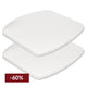 Seat Pad Set of 2 - White Linen