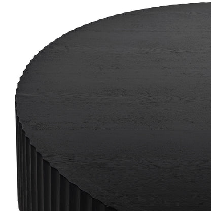 Avery Round Coffee Table - Black