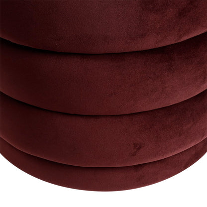 Demi Stool - Mulberry Velvet – view 4