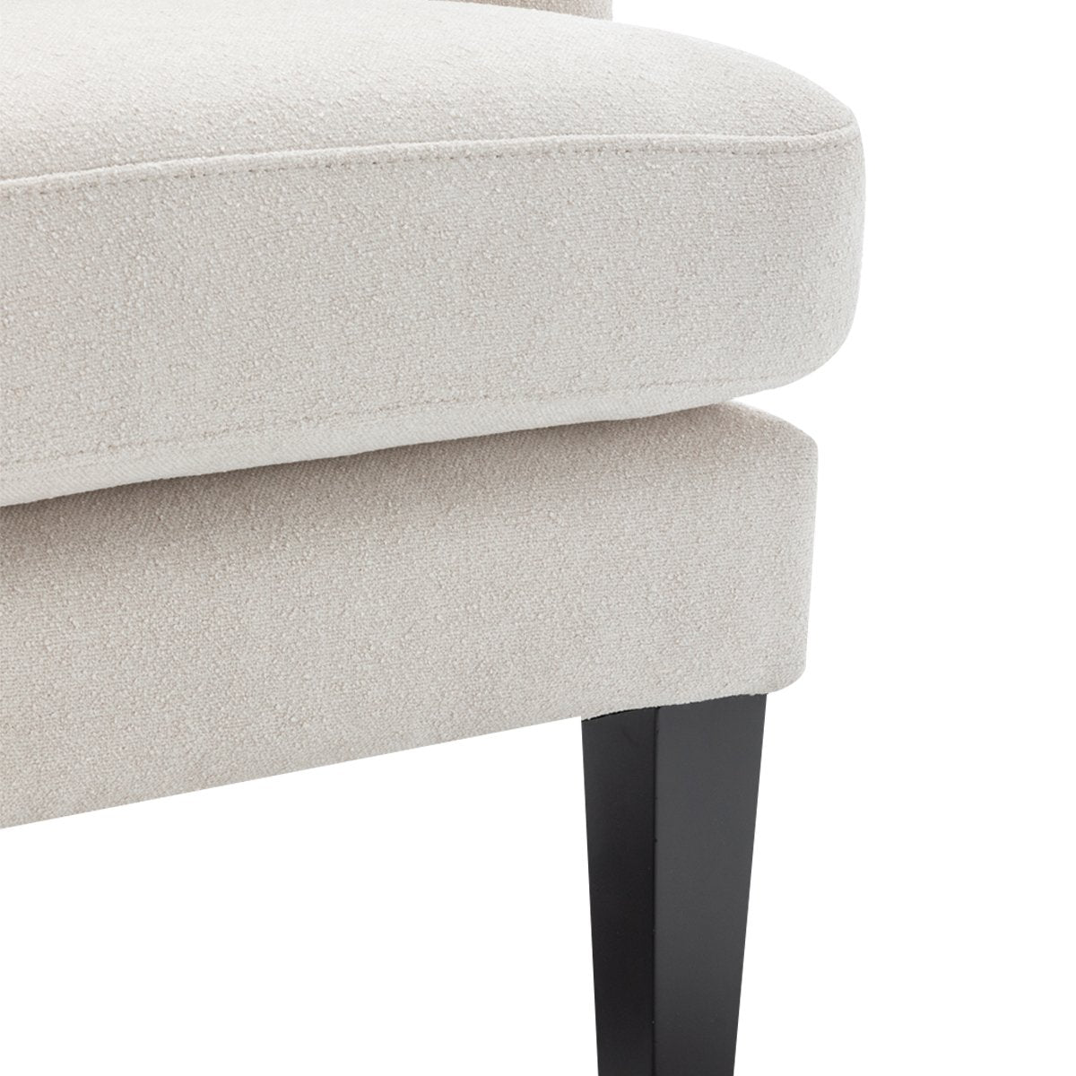 Gable Arm Chair - Pearl Chenille – view 6
