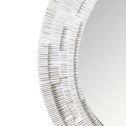 Dunbar Wall Mirror - Round White