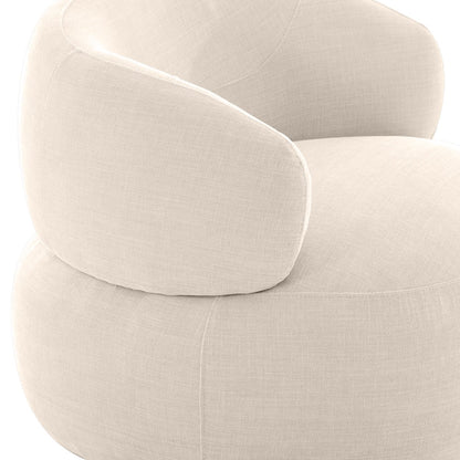 Greenwich Swivel Occasional Chair - Natural Chenille