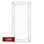 Zeta Floor Mirror - Antique Silver