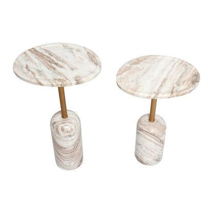Solada Marble Cocktail Table - Large Natural