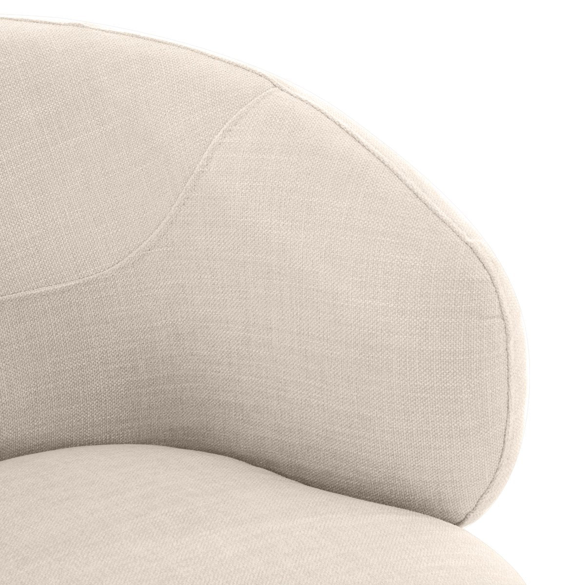 Greenwich Swivel Occasional Chair - Natural Chenille