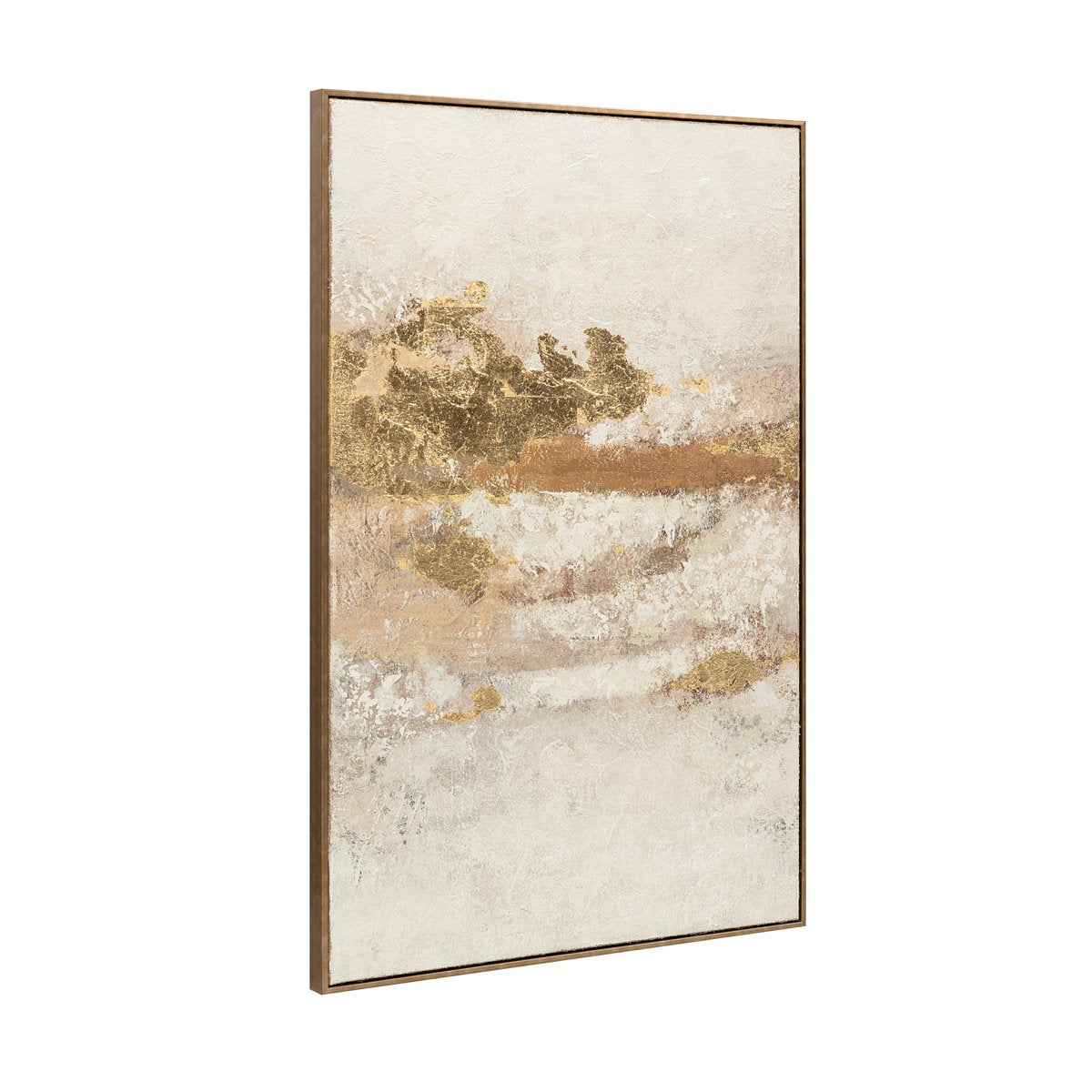 Golden Touch Set of Three Canvas Paintings
