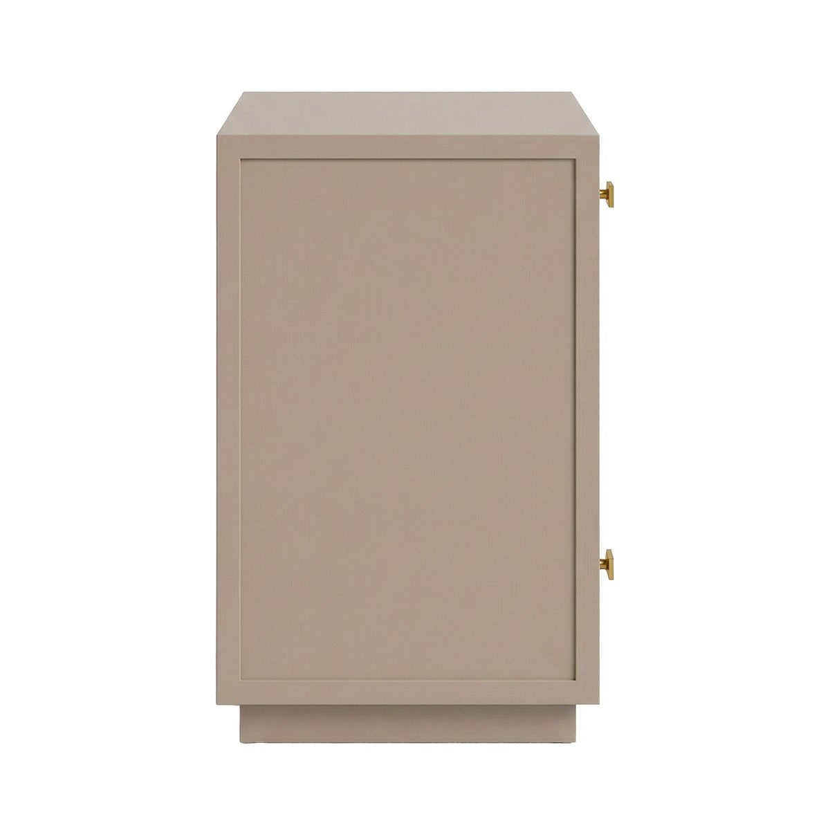 Logan 50x65cm Bedside Table - Taupe