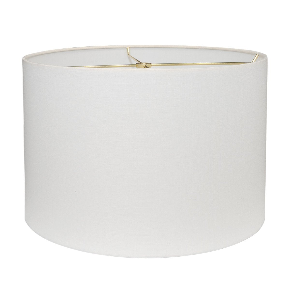 Essex Table Drum Shade - White Linen