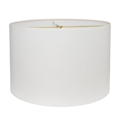Essex Table Drum Shade - White Linen