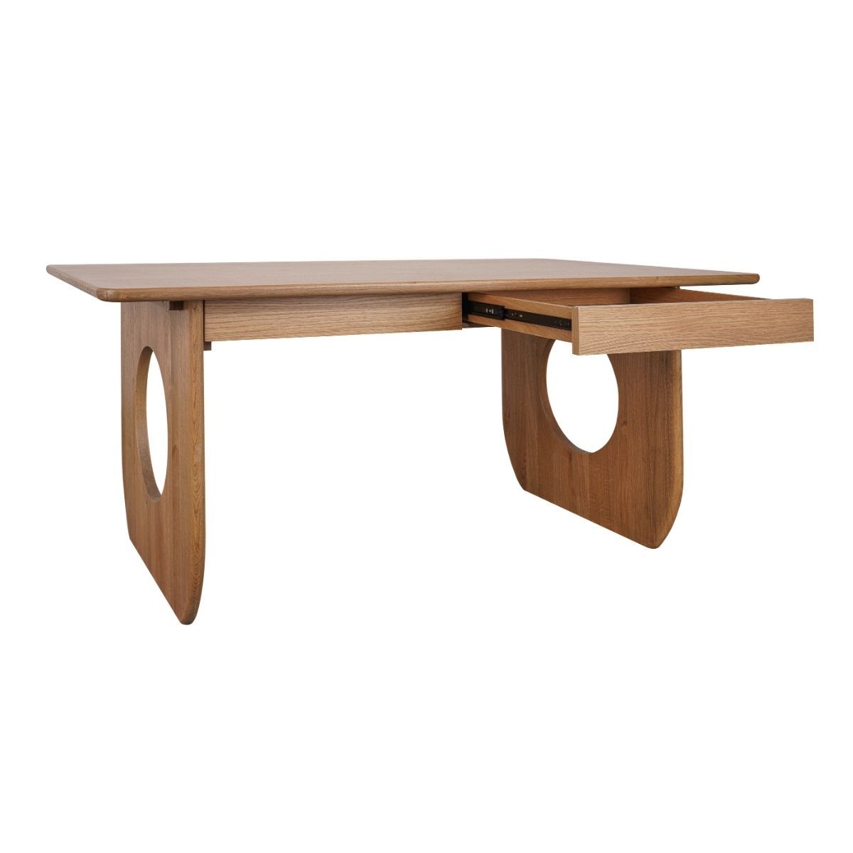 Harrington 170cm Oak Desk - Natural