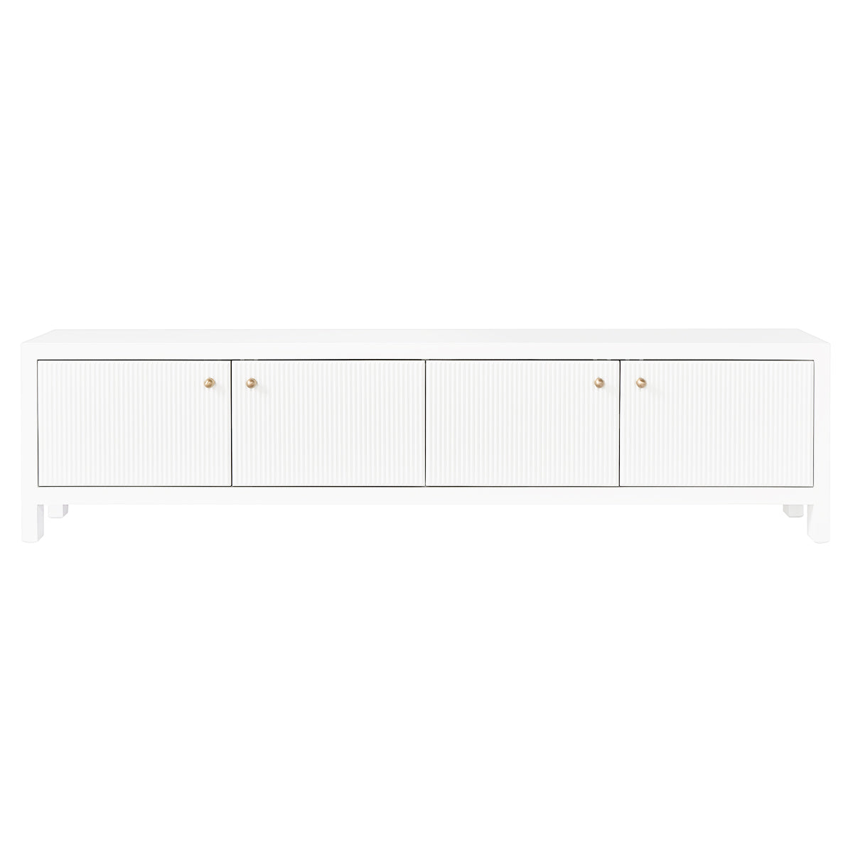 Ariana 200cm Entertainment Unit - Large White