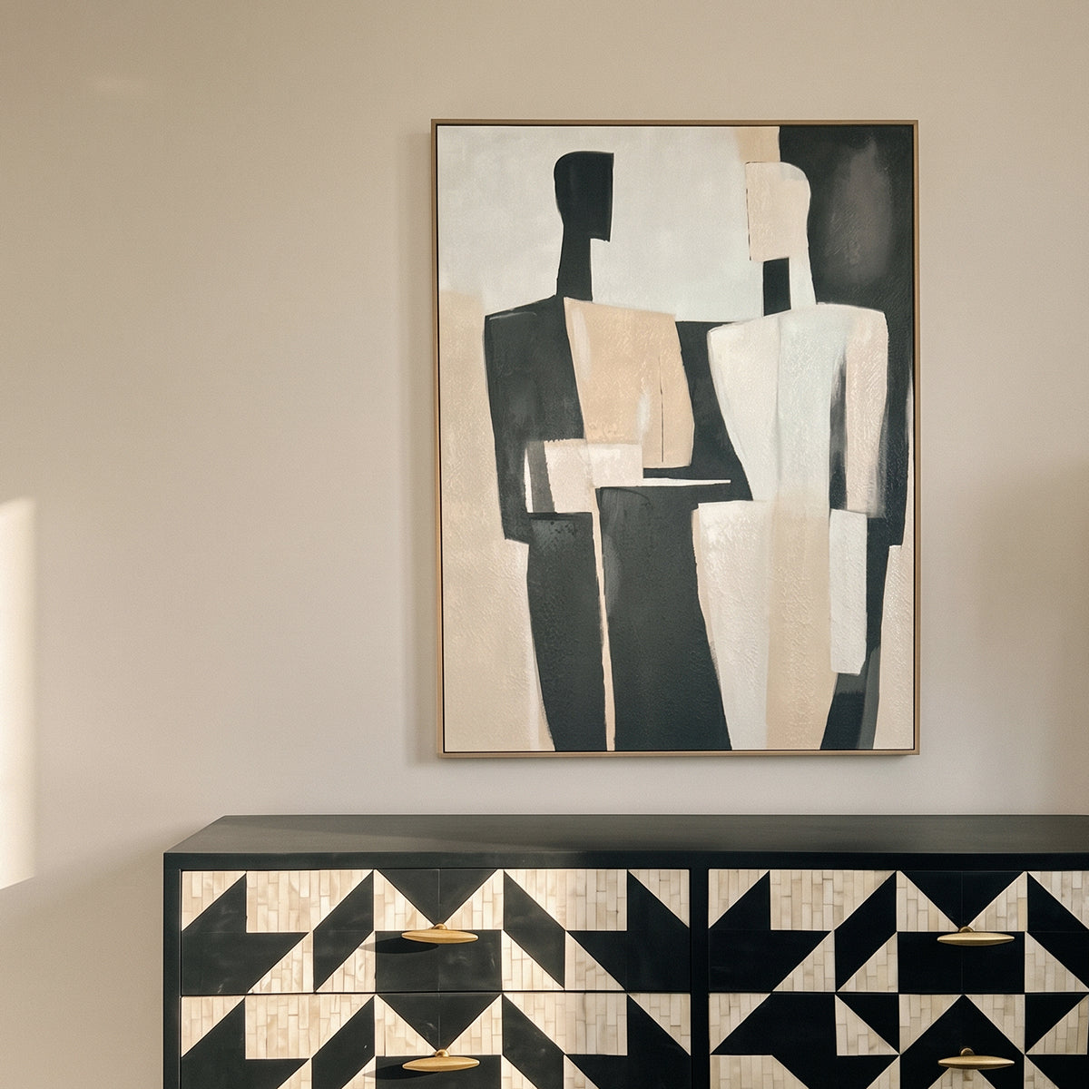 Figures 90x120cm Canvas Painting
