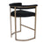 Dino Kitchen Stool - Black Linen