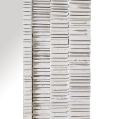 Dunbar Wall Mirror - Rectangle White