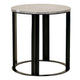 Bowie Marble Side Table - Grey