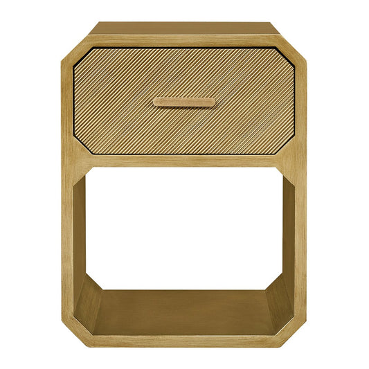 Anderson Bedside Table - Small Antique Gold