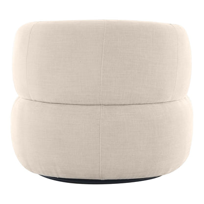 Greenwich Swivel Occasional Chair - Natural Chenille