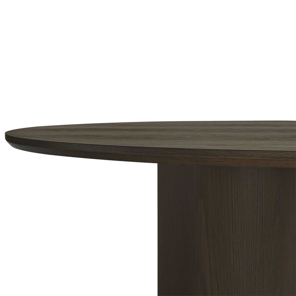 Eli Round Dining Table - 1.5m Smoked Oak