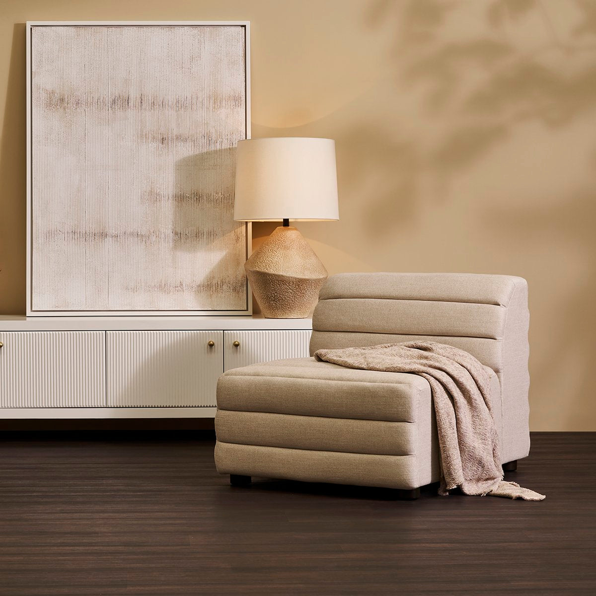 Colorado Occasional Chair - Natural Linen