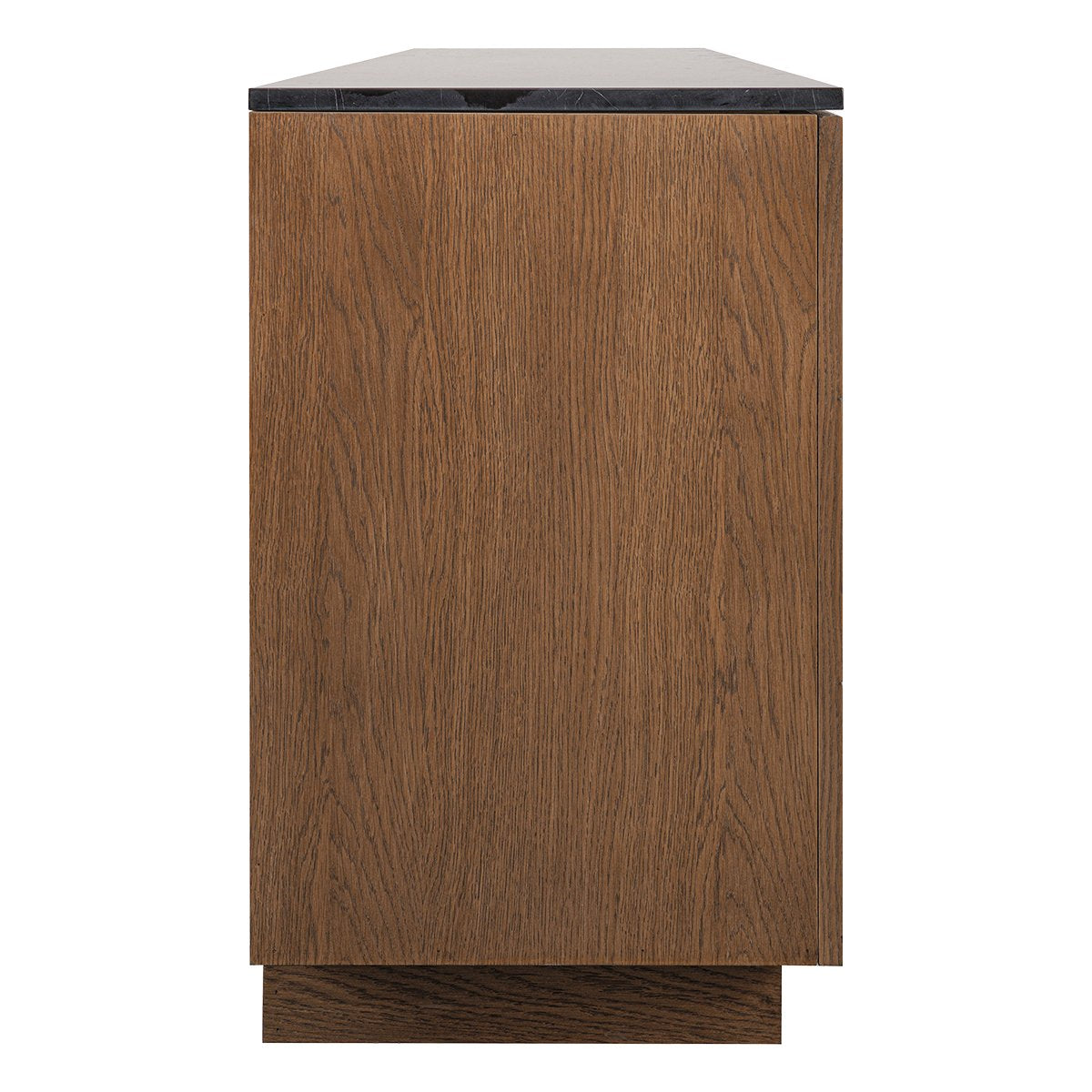 Benedict Walnut Buffet - Black Marble