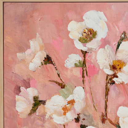Faded Flora 80x100cm Canvas Painting