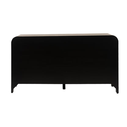 Chisholm 60x60cm Bedside Table - Black